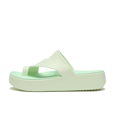 210834-3YH　GETAWAY PLATFORM TOE LOOP W　JADE TINT　690770-0001