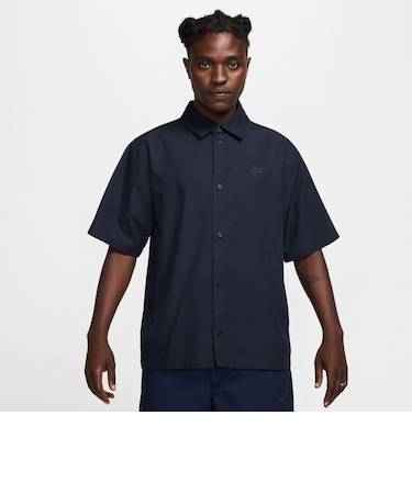 HJ2030　M CLB SS BTN SHIRT WSH　451OBSIDN/OBSID　695661-0002