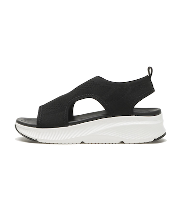 W2059　KNIT SANDAL　BLACK　688110-0001