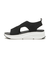 W2059　KNIT SANDAL　BLACK　688110-0001
