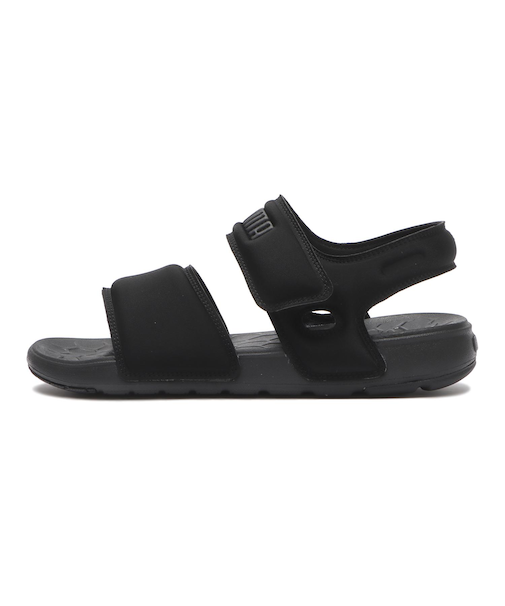 403872　SOFTRIDE SANDAL PURE MU　*01BLACK　690267-0001