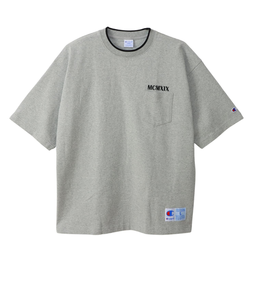 C3-B318　M SHORT SLEEVE POCKET T-SHIRT　OXFORD GRAY　693440-0002