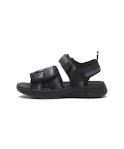 K7169　17-22 DOUBLEFOM SANDAL　BLACK　691518-0001