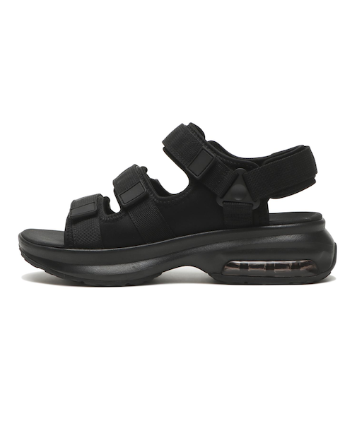 S0056　3BELT SANDAL　BLACK　688400-0001