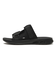 S0051　TAPE SLIDE SANDAL　BLACK　689020-0001