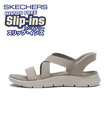 141489　GO WALK FLEX SANDAL - GLIMMER　TPE　696212-0002