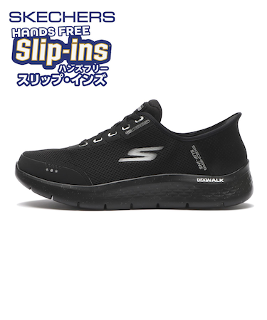 216330　GO WALK FLEX - WATERPROOF　BBK　695705-0001