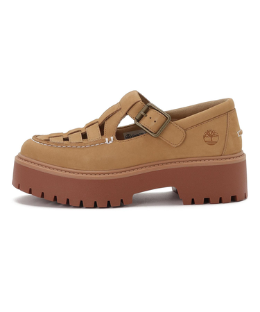 A4188-EN3　W's STONE STREET BUCKLE　MD BEIGE NUBUCK　691909-0001