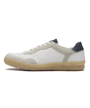 SR04240　GUM LACE UNO　BIANCO/MARINE　689015-0002