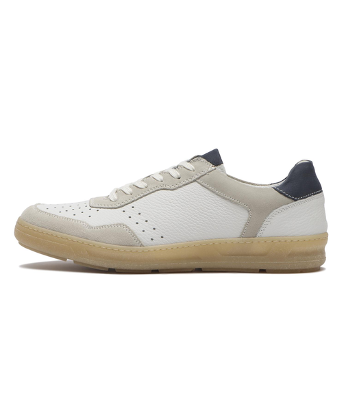 SR04240　GUM LACE UNO　BIANCO/MARINE　689015-0002
