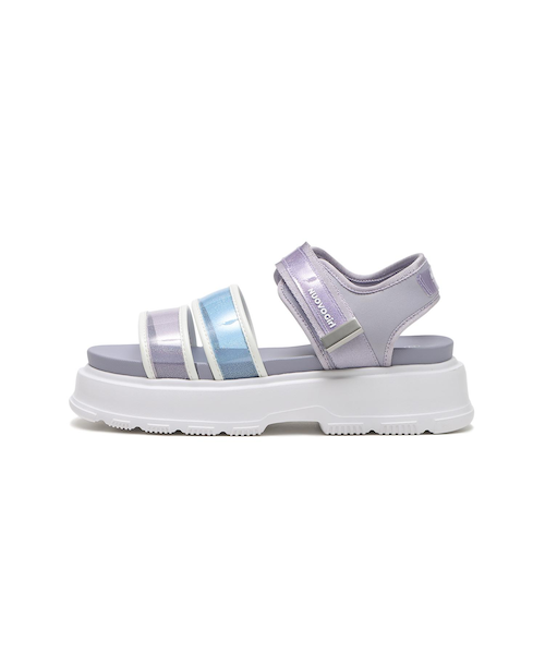 新品YELLO 厚底サンダル グレー・ミント・パープル 新品YELLO 厚底サンダル グレー・ミント・パープル 新品YELLO 厚底