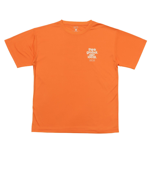 125-010005　AKT LOCAL SPORTS TEE　ORANGE　696821-0001