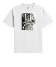 MT51675WT　M 574ﾌｫﾄｼｮｰﾄｽﾘｰﾌﾞTｼｬﾂ　WT　697594-0001