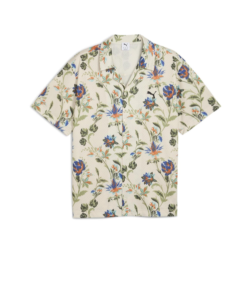 633343　M FLORAL SPORT AOP SHIRT WV　87ALPINE SNOW　696143-0002