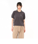 125R3061300　W Collared Cropped Tee　SUMIKURO　695081-0002