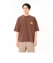 125R1011000　M Emblem PKT TEE　BROWN　695065-0003