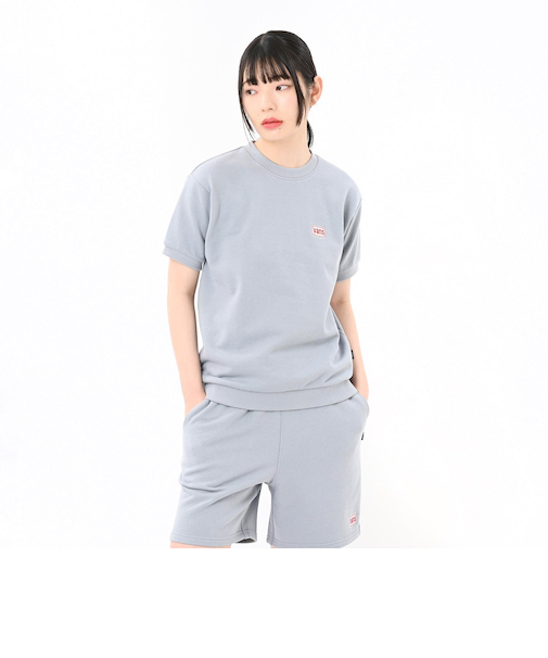 125R3043300　W Set Sweat Tee　BLUE　695075-0003