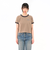 125R3013400　W Logo Ringer TEE　BEIGE　695076-0003