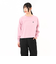 125R3070900　W Wide Football LS Tee　PINK　695077-0003