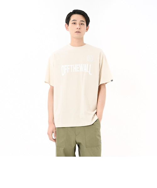 125R1011200 M Off the wall TEE NATURAL 694979-0003｜エービーシー