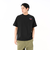 125R1014000　M Breakfast Waffles PKT TEE　BLACK　694981-0002