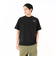 125R1014000　M Breakfast Waffles PKT TEE　BLACK　694981-0002