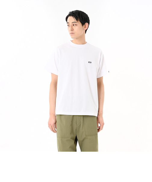 125R1010700　M Mini-Logo Pique Crew TEE　WHITE　695064-0001