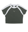 633249　W DARE TO SHORTSLEEVE TEE　83MINERAL GRAY　696137-0001