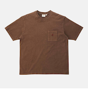 G304-OGJ-PG　ONE POINT TEE PIGMENT DYED　BROWN PIG　691770-0002