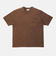G304-OGJ-PG　ONE POINT TEE PIGMENT DYED　BROWN PIG　691770-0002