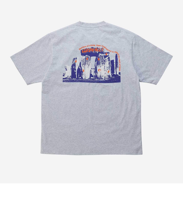 G5SUT171　M STONEHENGE TEE　GREYHEATHER　693597-0002