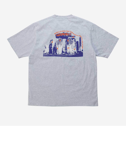 G5SUT171　M STONEHENGE TEE　GREYHEATHER　693597-0002