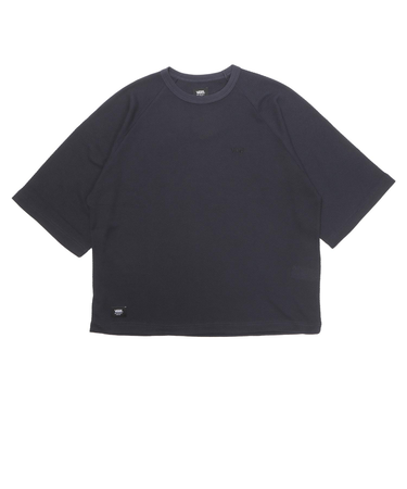 125R1020200　M CAVE Waffle Football L TEE　PARISIAN NIGHT　695057-0002