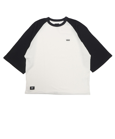 125R1020200　M CAVE Waffle Football L TEE　2TONE　695057-0003
