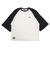 125R1020200　M CAVE Waffle Football L TEE　2TONE　695057-0003