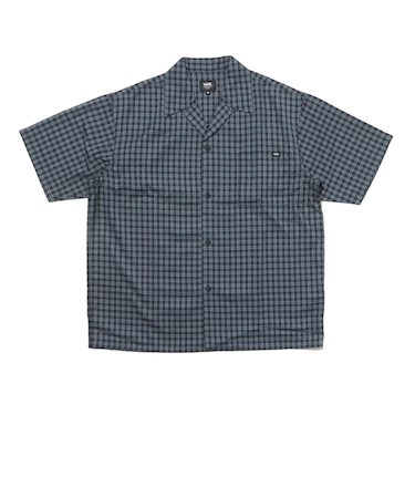 125R1060300　M CF Open Collar S Shirt　BLUECHECK　695058-0003