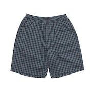 125R1150400　M CF Wide Shorts　BLUECHECK　695059-0003