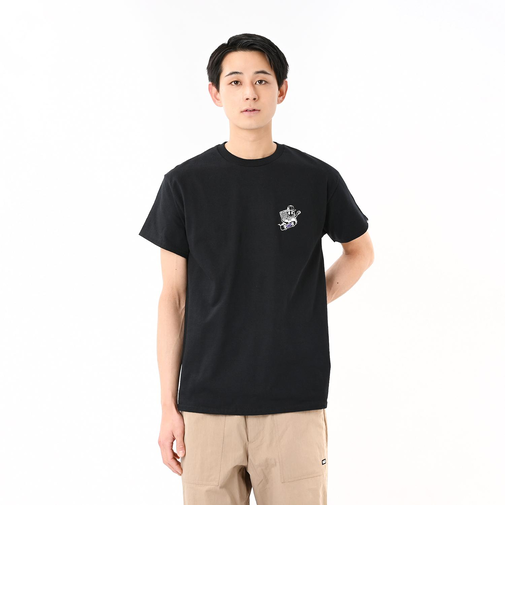 125R1011800　M Classuc Waffle Grip TEE　BLACK　695060-0002