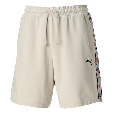 633351　M FLORAL SPORT SHORTS 7INCH　68DESERT DUST　696147-0002