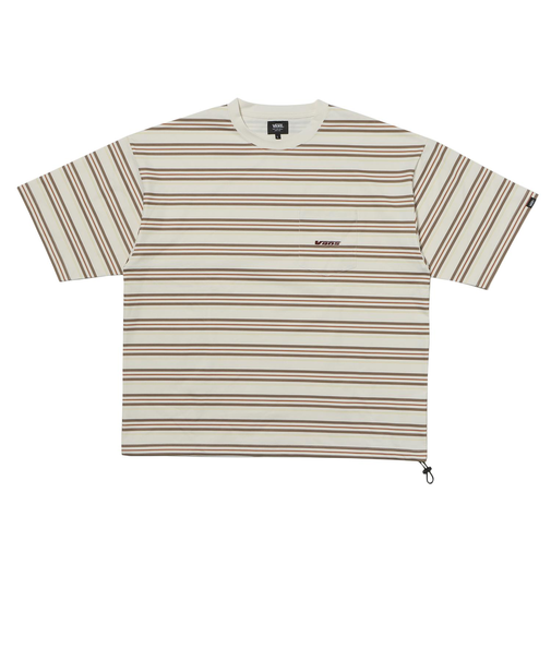 125R1013700　M Multi Border PKT TEE　BROWN　694976-0003