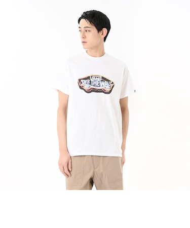 125R1011900　M Neon Signboard TEE　WHITE　695061-0001