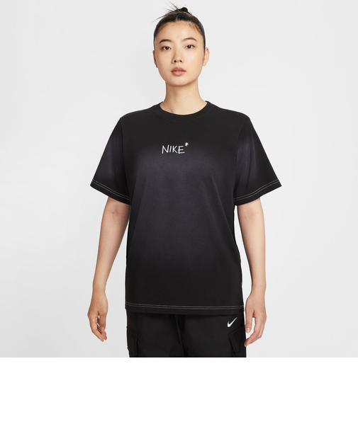 II0451　W SS TEE GCEL　010BLK　700434-0001