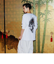 VN000ZV2WHT　SAMURAI SS TEE　White　699015-0001