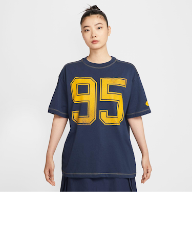 HV4973　W STREET SS OS TEE　410MNNAVY　700420-0003