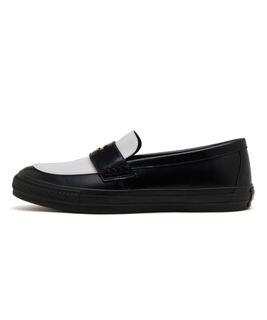 31315090　AS COINLOAFER　BLACK/WHITE　695501-0001