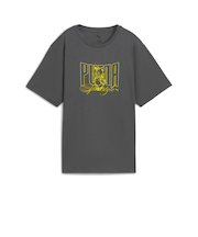 634132 W GRAPHIC KITTEN RELAXED TEE 44DUSKY GRAY 699636-0002