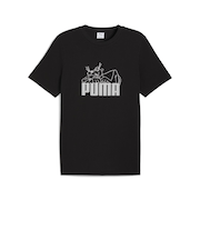 634048　M GRAPHIC SUPER TEE　01BK　699632-0001