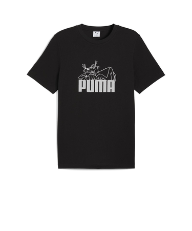 634048　M GRAPHIC SUPER TEE　01BK　699632-0001