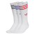 JV7419　U 3ST HIGH SOCKS 3P　WTBK/WTBL/WTRD　698607-0001