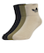 JW2934　K ANKLE SOCK 3P　STON/FOLV/BLK　698642-0001